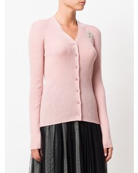 rosa Strickjacke von Rochas