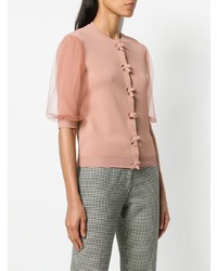 rosa Strickjacke von RED Valentino