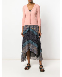 rosa Strickjacke von Antonio Marras