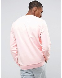 rosa Sweatshirt mit Weihnachten Muster von Asos