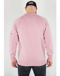 rosa Sweatshirt von Alpha Industries