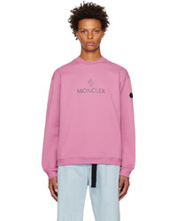 rosa Sweatshirt von Moncler