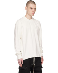 rosa Sweatshirt von Rick Owens DRKSHDW