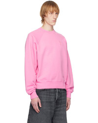 rosa Sweatshirt von AMI Alexandre Mattiussi