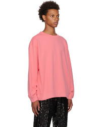 rosa Sweatshirt von Dries Van Noten