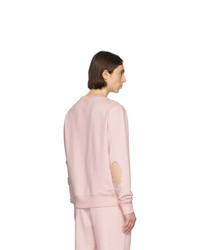 rosa Sweatshirt von Maison Margiela