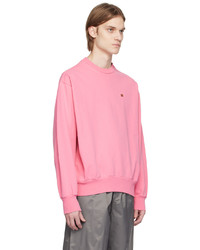 rosa Sweatshirt von Acne Studios