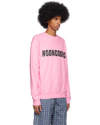 rosa Sweatshirt von Noon Goons