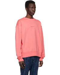rosa Sweatshirt von Marni