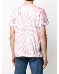 rosa Mit Batikmuster T-Shirt mit einem Rundhalsausschnitt von Isabel Marant