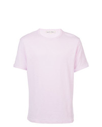 rosa T-Shirt mit einem Rundhalsausschnitt von Alex Mill