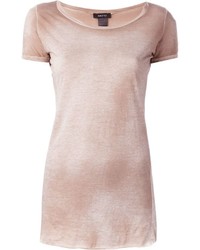 rosa T-Shirt mit einem Rundhalsausschnitt von Avant Toi