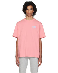 rosa T-Shirt mit einem Rundhalsausschnitt von Billionaire Boys Club