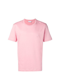 rosa T-Shirt mit einem Rundhalsausschnitt von Calvin Klein