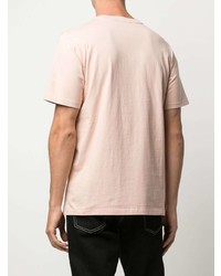 rosa T-Shirt mit einem Rundhalsausschnitt von Carhartt WIP