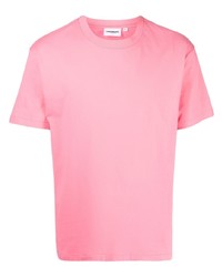 rosa T-Shirt mit einem Rundhalsausschnitt von Chocoolate