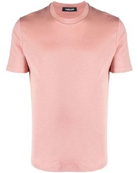 rosa T-Shirt mit einem Rundhalsausschnitt von Costumein