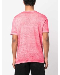 rosa T-Shirt mit einem Rundhalsausschnitt von Avant Toi