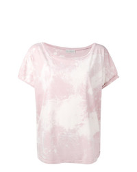 rosa T-Shirt mit einem Rundhalsausschnitt von Faith Connexion