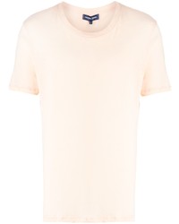 rosa T-Shirt mit einem Rundhalsausschnitt von Frescobol Carioca