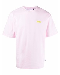 rosa T-Shirt mit einem Rundhalsausschnitt von Gcds