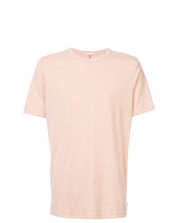 rosa T-Shirt mit einem Rundhalsausschnitt von Homecore