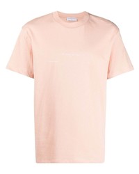 rosa T-Shirt mit einem Rundhalsausschnitt von Ih Nom Uh Nit