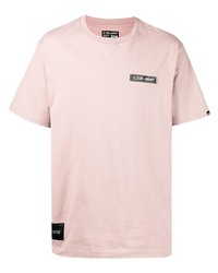 rosa T-Shirt mit einem Rundhalsausschnitt von Izzue