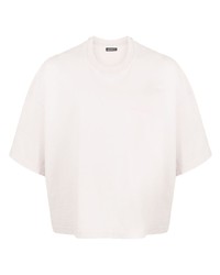 rosa T-Shirt mit einem Rundhalsausschnitt von Jacquemus
