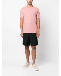 rosa T-Shirt mit einem Rundhalsausschnitt von Lardini