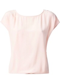 rosa T-Shirt mit einem Rundhalsausschnitt von Joie