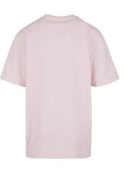 rosa T-Shirt mit einem Rundhalsausschnitt von karl kani