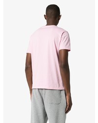 rosa T-Shirt mit einem Rundhalsausschnitt von Polo Ralph Lauren