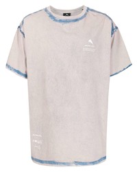 rosa T-Shirt mit einem Rundhalsausschnitt von Mauna Kea