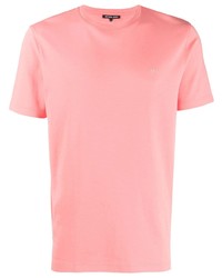 rosa T-Shirt mit einem Rundhalsausschnitt von Michael Kors