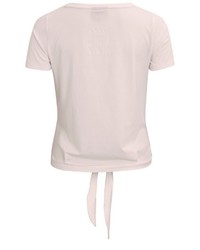 rosa T-Shirt mit einem Rundhalsausschnitt von Object