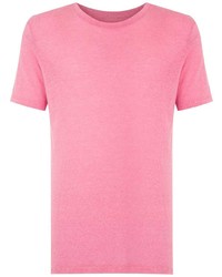 rosa T-Shirt mit einem Rundhalsausschnitt von OSKLEN