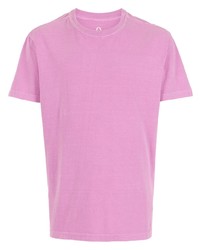 rosa T-Shirt mit einem Rundhalsausschnitt von OSKLEN