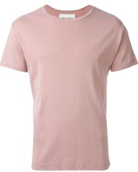 rosa T-Shirt mit einem Rundhalsausschnitt von Our Legacy