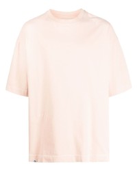rosa T-Shirt mit einem Rundhalsausschnitt von Paura