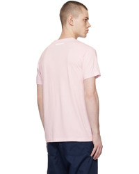 rosa T-Shirt mit einem Rundhalsausschnitt von VIKTOR & ROLF MISTER MISTER