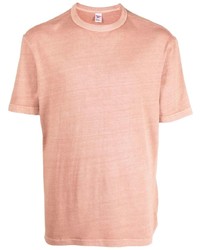 rosa T-Shirt mit einem Rundhalsausschnitt von Reebok