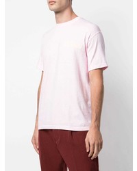 rosa T-Shirt mit einem Rundhalsausschnitt von Stadium Goods