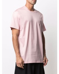 rosa T-Shirt mit einem Rundhalsausschnitt von Low Brand