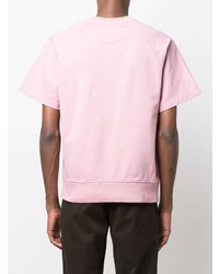 rosa T-Shirt mit einem Rundhalsausschnitt von Tagliatore