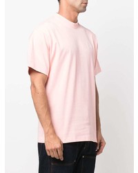 rosa T-Shirt mit einem Rundhalsausschnitt von Nike