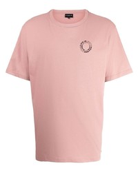 rosa T-Shirt mit einem Rundhalsausschnitt von SPORT b. by agnès b.