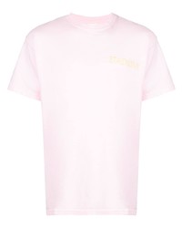 rosa T-Shirt mit einem Rundhalsausschnitt von Stadium Goods