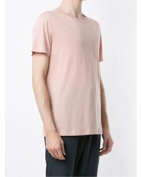 rosa T-Shirt mit einem Rundhalsausschnitt von OSKLEN