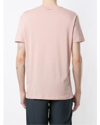 rosa T-Shirt mit einem Rundhalsausschnitt von OSKLEN